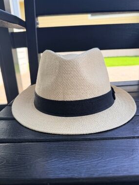 Kooringal Striped Black Brown Taupe Women\'s Hat made in Australia sized 58cm Kooringal Hats | Australian Designed Men main image 3